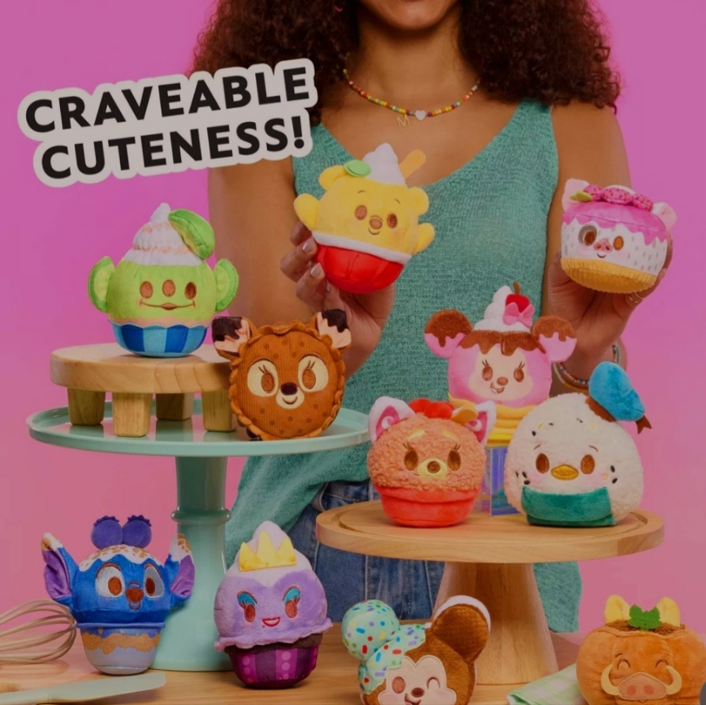 Disney Munchlings Single Serve Collectible Plush Cone
